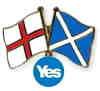 English people for Scottish independence logo